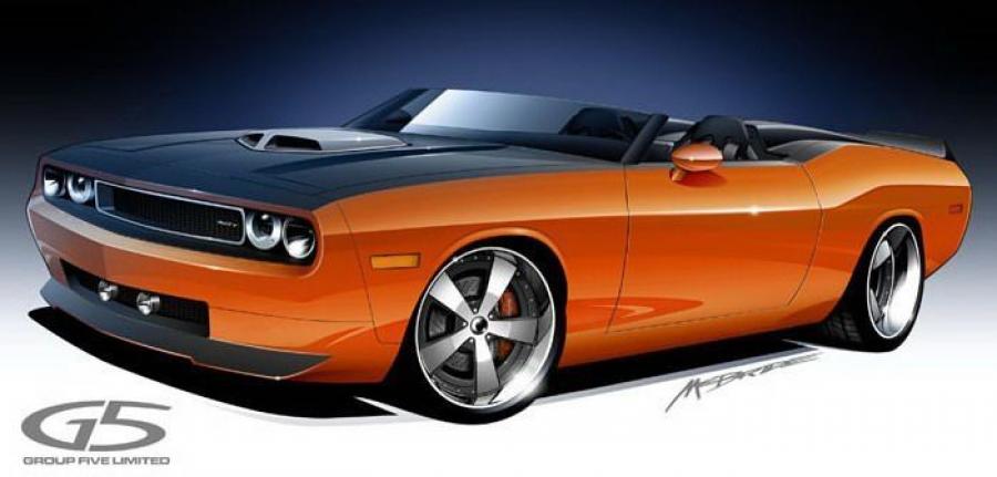 Dodge Charger Convertible by G5 sketches '2008